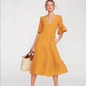 Faithfull the Brand Renata midi dress